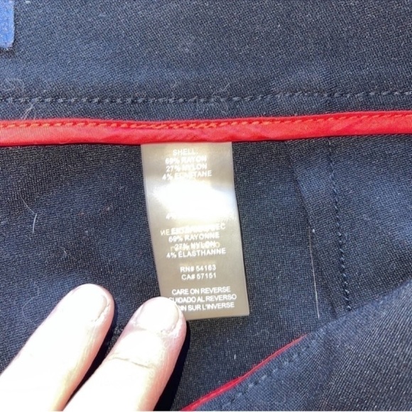 Black Slim Fit Pants Tommy Hilfiger suit pants - Picture 6 of 6